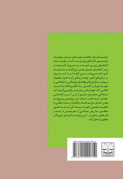 تحلیل جزایی جرائم مربوط به فساد و فحشا